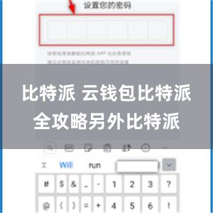 比特派 云钱包比特派全攻略另外比特派